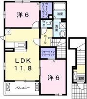 ローズミードS Ⅰの間取り画像