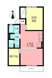 ミキハイツの間取り画像