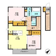 ファルケ フォレストの間取り画像