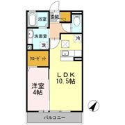ペイサージュ成城の間取り画像