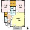 セジュールブランシェ Aの間取り画像