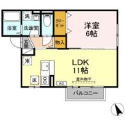 セジュールブランシェ Dの間取り画像