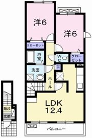 パレ ドゥールCの間取り画像