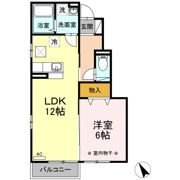 クリサンス 参番館の間取り画像