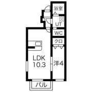 コンフォールAの間取り画像