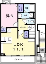 プロムナード大野の間取り画像