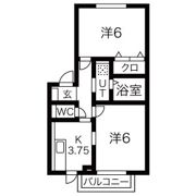 グレースドマーニの間取り画像