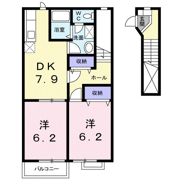 グレンフィディックAの間取り画像