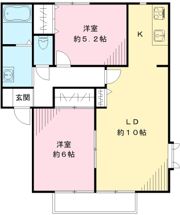 グランシャリオ Bの間取り画像