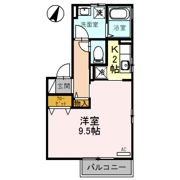 アウラ千里丘の間取り画像