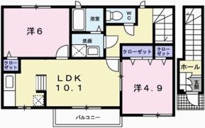 カルムメゾンの間取り画像