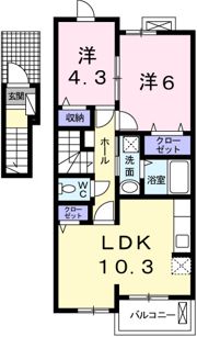 プロスペリティ－115の間取り画像
