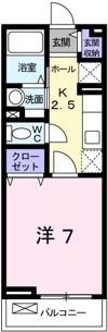 ラピスラズリの間取り画像