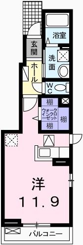 プランドール Ⅰの間取り画像