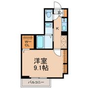 ShaMaison鎌ヶ谷(シャーメゾンカマガヤ)の間取り画像