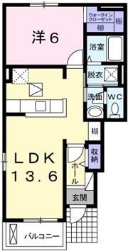 カレントコートⅡの間取り画像