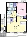 エスペランサ白国Ⅰの間取り画像