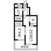 アヴニール(長屋)の間取り画像