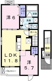 インプレス・ヴィラの間取り画像