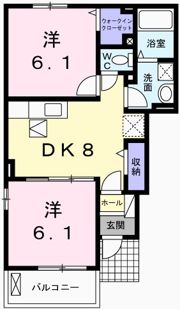 ジュネス エレガンシアの間取り画像