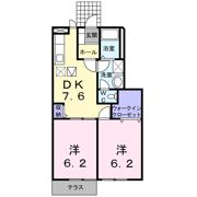 パラディ3の間取り画像