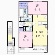 コリーナ デュオの間取り画像