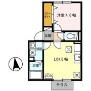 クァトロカーサⅡの間取り画像