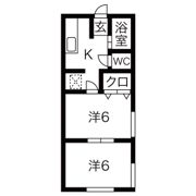 メゾン月が丘の間取り画像