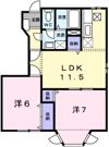 レインボーT．Sの間取り画像