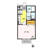 プレジールの間取り画像