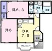 メゾン余部の間取り画像