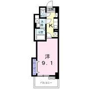 ユーエイアドバンスシュウビルの間取り画像