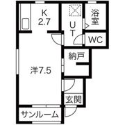 ウィローズ本通りの間取り画像