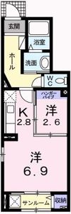 ドマーニ・MⅠの間取り画像