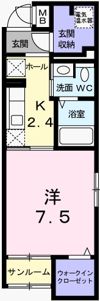 ワイズ オブリガートの間取り画像