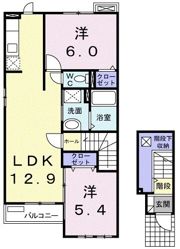 ブーゲンビレアの間取り画像