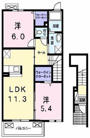 ドルチェAの間取り画像