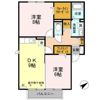 イーストヒルズ高松 Dの間取り画像