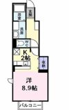 ポラリスⅢBの間取り画像