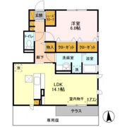 ラングレーヴン Aの間取り画像