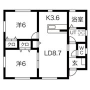 トゥモローの間取り画像