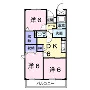 イーストパレスの間取り画像