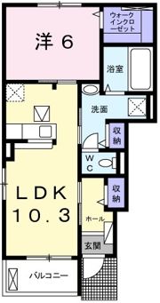コンフォートカーサⅢの間取り画像