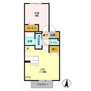ルミエール参番館の間取り画像