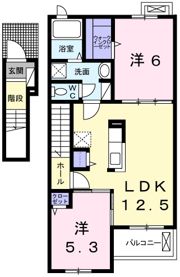 エスペランサ香寺Ⅱの間取り画像