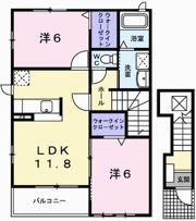 アメニティ糸井の間取り画像