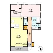 シエルツリー Ⅱの間取り画像