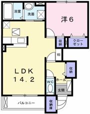 セレーノ・KⅡの間取り画像
