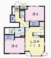 グラディートⅠの間取り画像