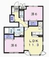 グラディートⅠの間取り画像